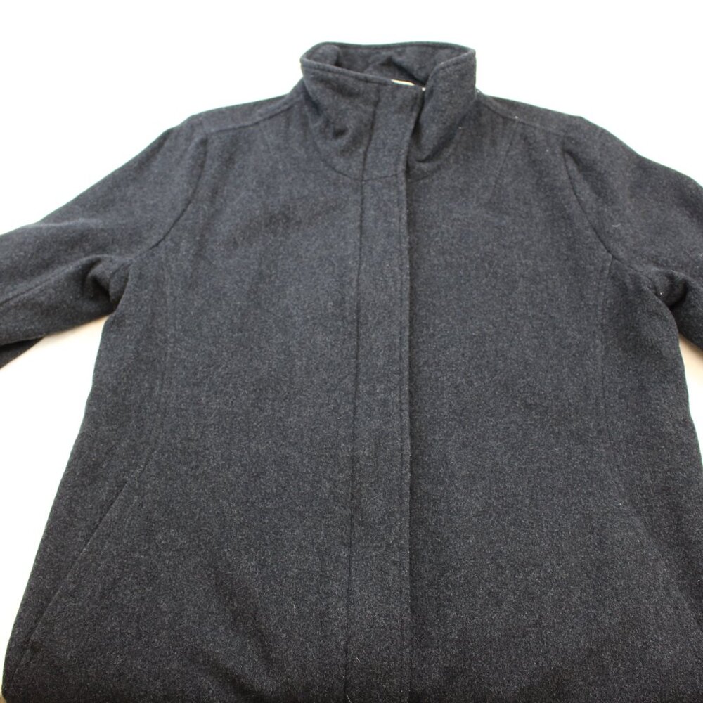 Pendleton Hidden Button High Neck Wool Long Coat … - image 6